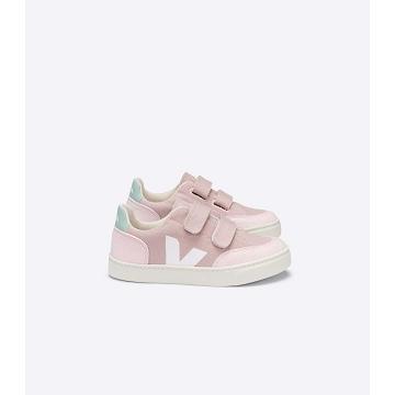 Veja V-12 CANVAS Schoenen Kinderen Roze | NL 803HAP